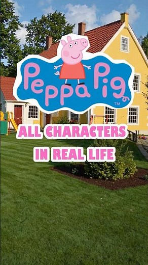 🐷 ALL PEPPA PIG Characters in Real Life | AI-Generated 🎨