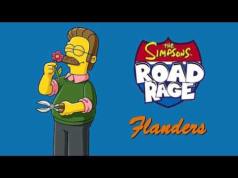 All Ned Flanders Voice Clips • The Simpsons Road Rage • All Voice Lines • Funny • 2001