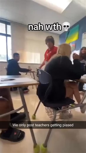 𝙏𝙚𝙖𝙘𝙝𝙚𝙧𝙨 𝙂𝙚𝙩𝙩𝙞𝙣𝙜 𝙋𝙞𝙨𝙨𝙚𝙙 on Instagram: "When the students push your buttons just one too many times... 🍎 Teachers be like 😤 #teacherlife #pissedteacher #classroomstruggles #teachinglife #educationhumor #teachersofinstagram #relatablecontent #teacherrant #intheclassroom #teachingmoment #problems #teachervibes #classroomchaos #reelItfeelit #teachergoals #viral-teacher"