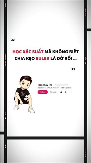 Xác suất cổ điển, bài toán chia kẹo euler rất là nhanh #toanthaythe #shots #toán12 #2008 #thidaihoc