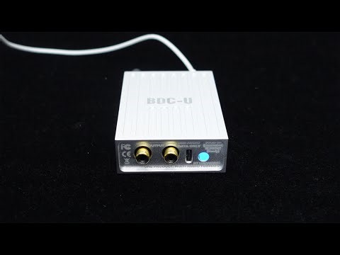 Upgraded BDC-U LDAC QCC5171 BT 5.3 USB Decoder with Coax/Optical/RCA Out Car-Power Supported