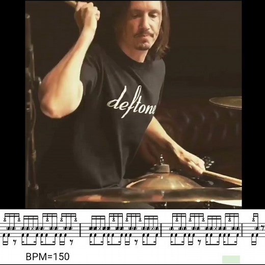 Gojira - Into The Storm drum breakdown 1 by Mario Duplantier (with drum tab)