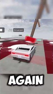 Testing the Roblox car crash studio obby #oliveoil #roblox