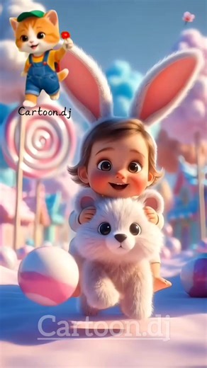 Cute cartoons enjoying #kids #kidssong #kidscartoon #cartoonvideo #foryou