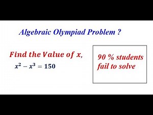 Math Olympiad Problem | Can you solve THIS Question ?