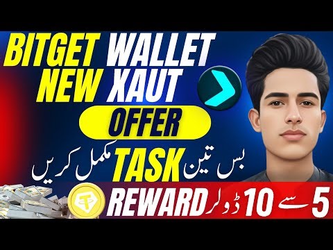 Bitget Wallet XAUT Offer || Bitget Wallet New offer Today | ZeebhaiYT