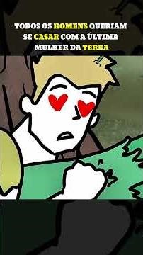 All men wanted to marry the last woman on Earth. #drawing