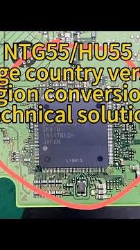 NTG55/HU55 change country version, region conversion, technical solution