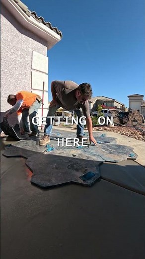 How We Finish the Details on Stamped Concrete