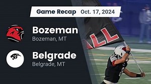 Football Recap: Bozeman Triumphant Thanks to a Strong Effort from Kash Embry