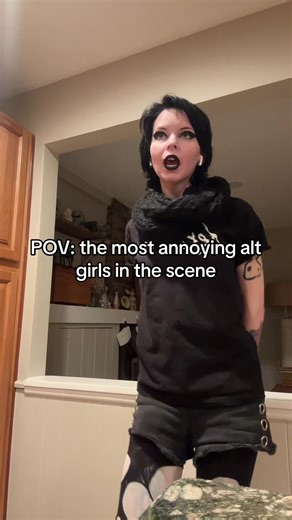 Yall give me a headache #petty #messytiktok #tattoos | goth