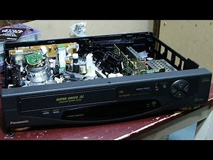 Faulty Panasonic VCR Destruction