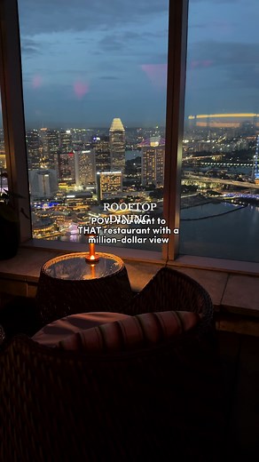 The view is just ✨💫🌟🎇. Perfect spot to catch sunsets and fireworks. We tried their 4-course dining experience ($148 ) which includes a starter, pasta, main course and dessert. It is more worth it to get their 4-course set than to order their ala carte dishes which are very costly in my opinion. The dishes are up to standard but could be presented better (for e.g the desserts which is rather plain-looking). The highlight for us is their Jac Wagyu MBS 7 Striploin. The steak was very tender and 