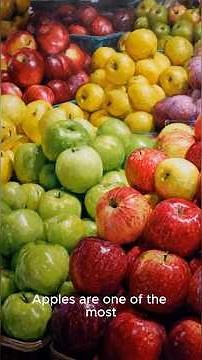 Apples are one of the most popular and versatile fruits around the world