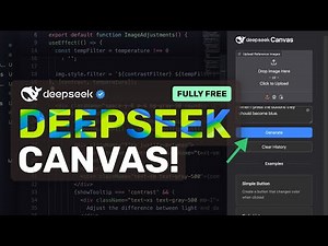 FULLY FREE Deepseek's V3.1 CANVAS & ARTIFACTS : This NEW AI Coding TOOL is INSANE!