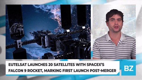 Eutelsat Launches 20 Satellites With SpaceX's Falcon 9 Rocket, Marking First Launch Post-Merger