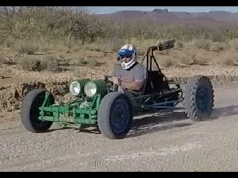 Project Frogger Lives! Mid-engine Formula Vee Dirt Kart with Mexican Bug Power!