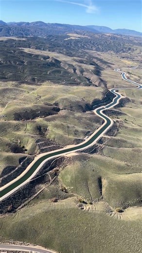 Kallithea gyro enters teh High Desert from the south, crossing over the California Aquaduct...
