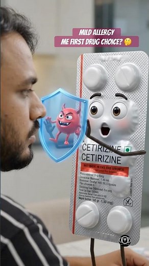 Mild Allergy Me First Drug Choice? 🤔