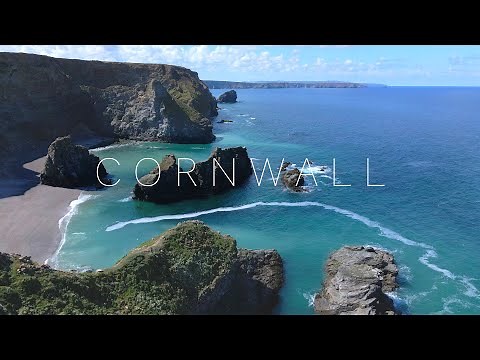 Cornwall England Cinematic Drone Video 4K