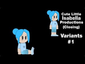 Cute Little Isabella Productions Logo (2022) Closing (Variants #1)