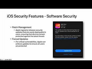 2.6 FREE IOS Pentest Course - iOS Security Features