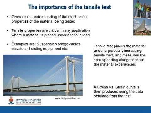 The tensile test