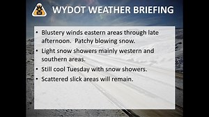 A short video summarizing what travels can expect on Wyoming's roads through tomorrow night. #wywx #wydot #wyroad | WYOMING DEPT. OF TRANSPORTATION