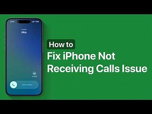 iPhone Not Receiving Calls? Fix It Fast