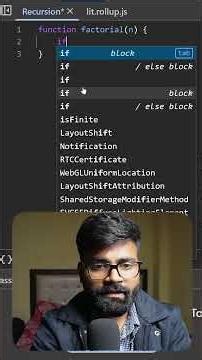 ✅ Recursion using JavaScript 🔥 #JavaScript #recursion