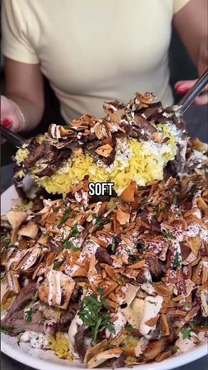 🤤 Rice, Shawarma & Tahini... Perfect Combo