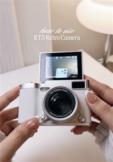 How to Use the RT5 Retro Flip Camera Effectively