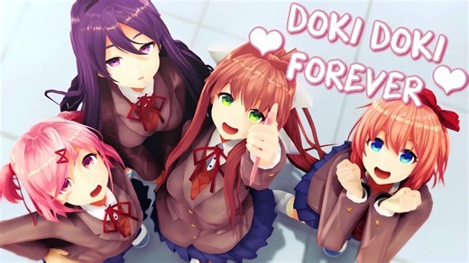 【MMD】[DDLC]Doki Doki Forever