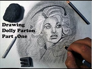 Drawing Dolly Parton. Part One.