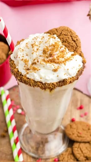 Experience the festive spirit with our Gingerbread Milkshake! 🎄🥤 Indulge in the warm and spicy flavors of gingerbread blended into a delightful shake. Elevate your holiday treat game with this easy-to-make recipe. Find the full details on our website and sip into the joy of the season! #GingerbreadMilkshake #HolidayTreats #FestiveIndulgence | Kevin & Amanda