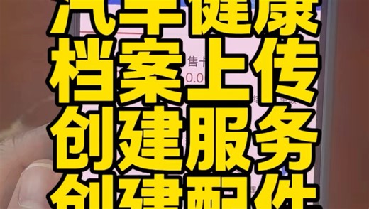 神汽链汽修管理系统，支持对接上传汽车电子健康档案