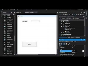WinForms Basic Controls