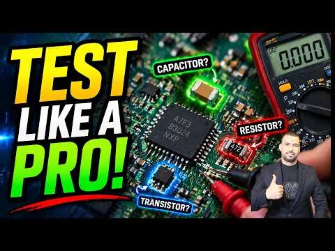 Capacitor, Diode, IC? Test Them ALL