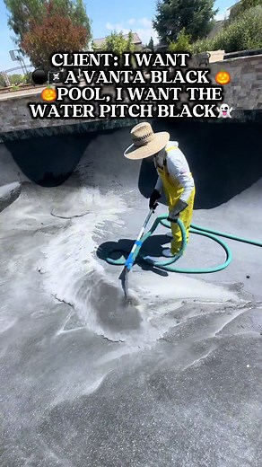 Transform Your Pool with Vanta Black Plastering
