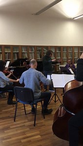 1.1K views · 112 reactions | Concertare un brano musicale è tra le cose che più mi affascina: stabilire, cioè, assieme ai musicisti le giuste dinamiche di ogni sezione. In questo frammento sto concertando la parte centrale di “I’m not leaving”, tema per Muhammad Ali, che suonerò, conducendo l’orchestra Rimini Classica, suonando contestualmente il piano, domani nel magnifico Teatro Galli di Rimini per la Clinica Nuova Ricerca. | Remo Anzovino | Facebook