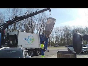 Renewi Below container ledigen
