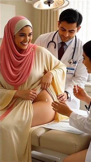 Patient is embarrassed, Doctor laughs!😂 #vaccination #doctor