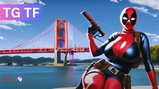 [TG TF]💕 性转动画 死侍变身