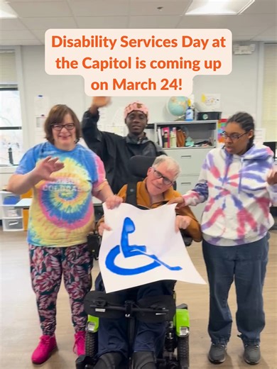 We're gearing up for Disability Services Day at the Capitol on March 24! Find all the event information at the link in our bio. #RiseMN #minnesota #minnesotacapitol #disabilitytiktok #disabilityservices