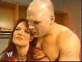 Kane and Lita  Backstage