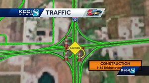 Construction project closes ramps at Highway 30/I-35 Interchange