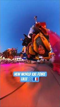 New World XXL Foire Lille 🎡🇫🇷 #kirmes #funfair #ferias #foire #kermis #carnival #viral #carousel