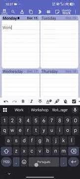 How to Use the Weekly Planner App: Overview #weeklyplanner #digitalplanner #productivity