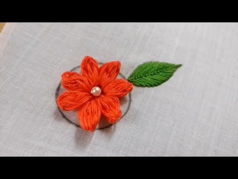 Super Amazing Embroidery Designs beautiful Embroidery Flower #handstitch #handembroidery
