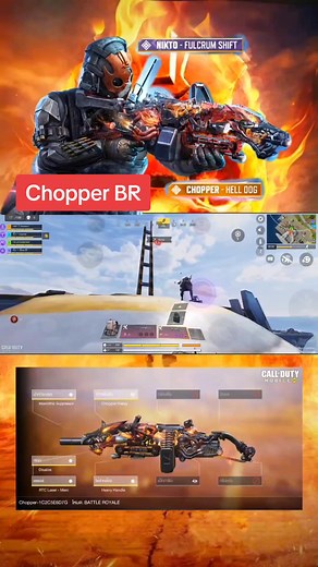 Chopper-Hell Dog Attachment BR #codm #codmth #callofdutymobile #LeogamerX #fyp #codmclip